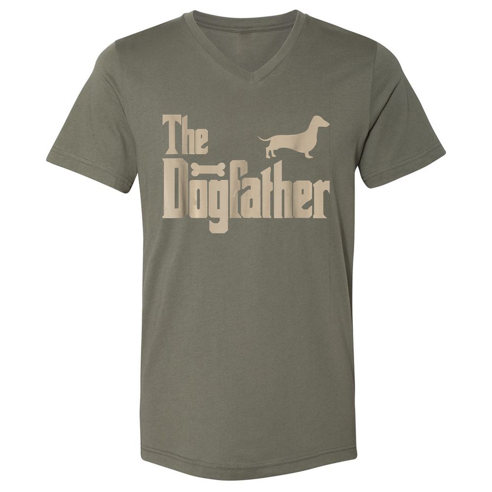 Unisex V-Neck T-Shirt - G9RL7C1B - Military Green - 10