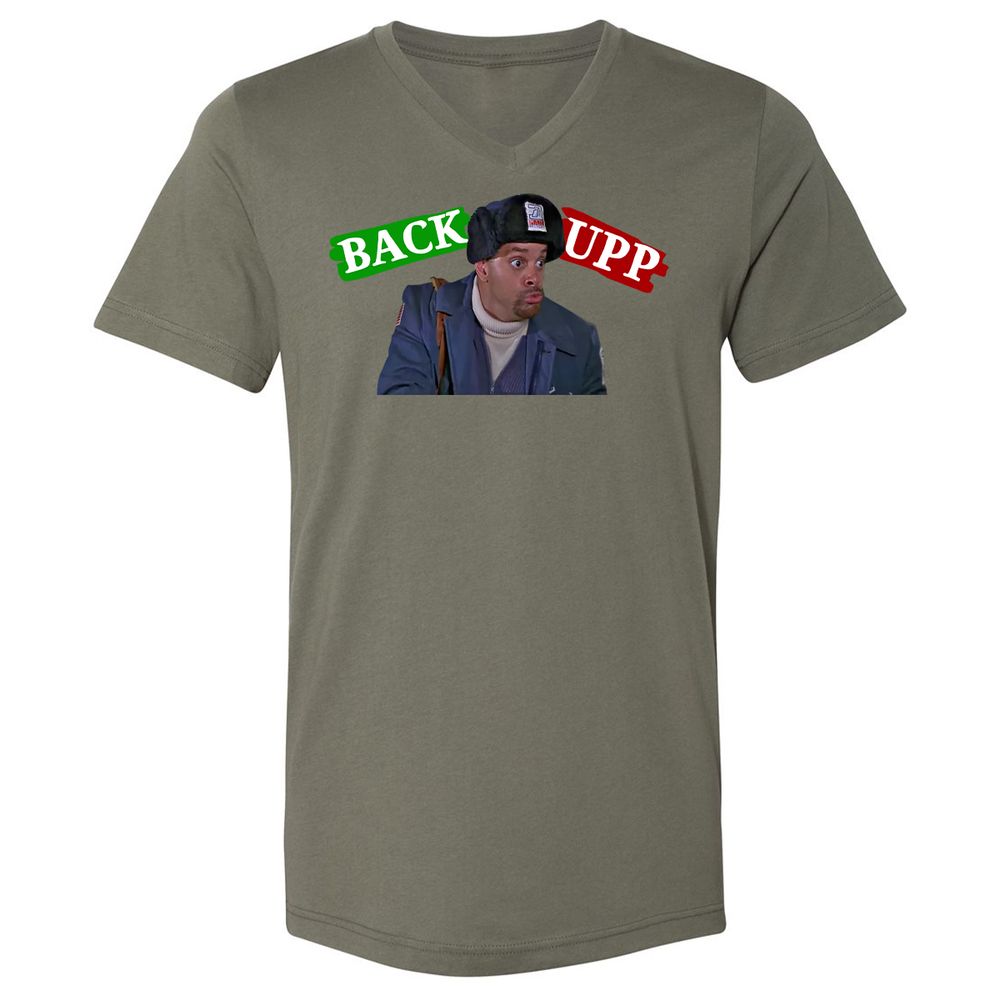 Unisex V-Neck T-Shirt - BVZC16RK - Military Green - 10
