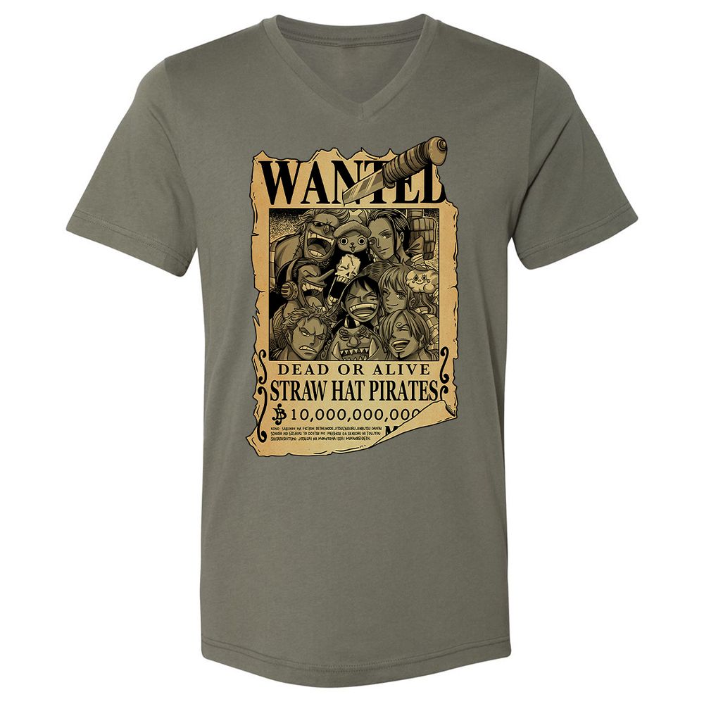Unisex V-Neck T-Shirt - 1J4L674A - Military Green - 10