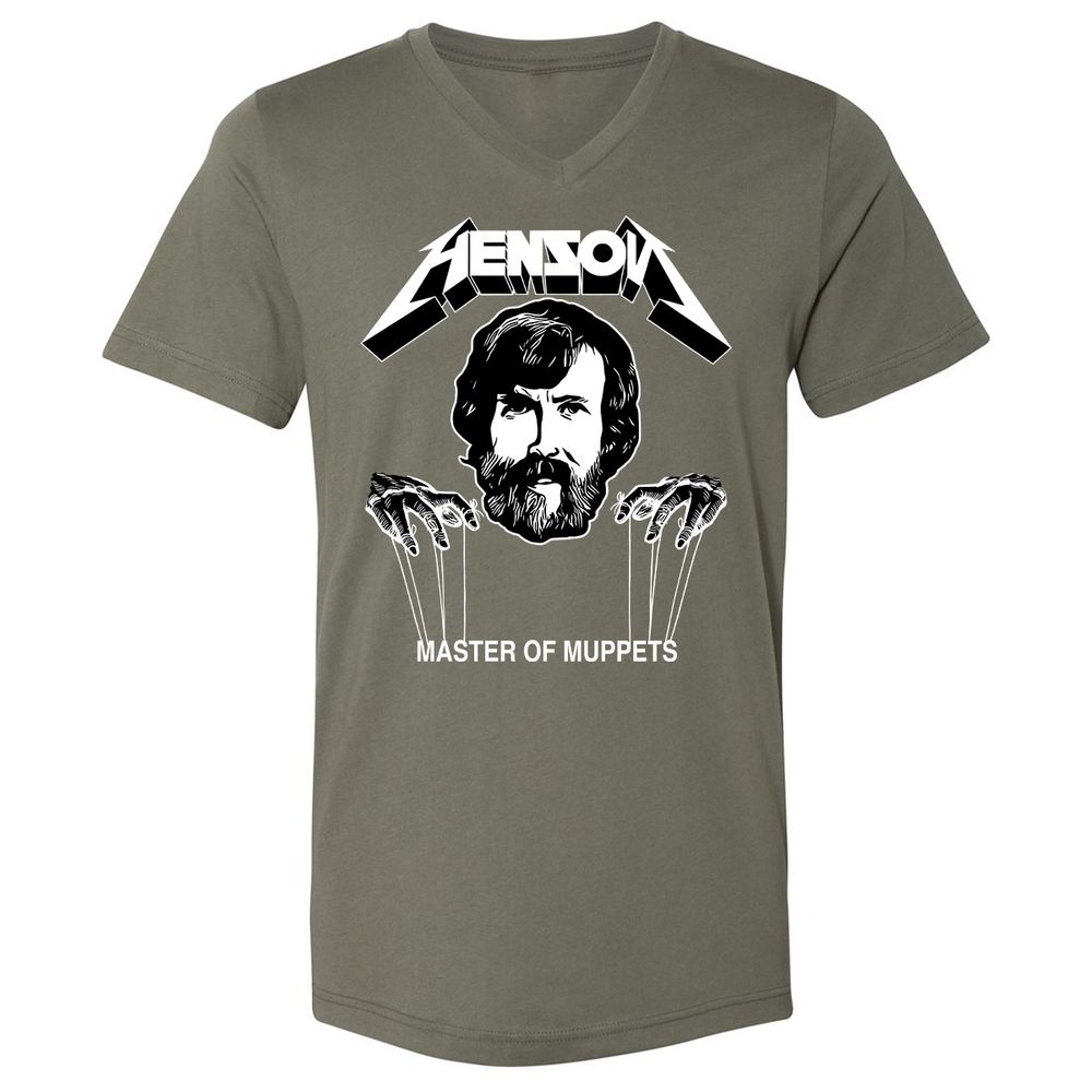 Unisex V-Neck T-Shirt - S5TXXMRJ - Military Green - 10