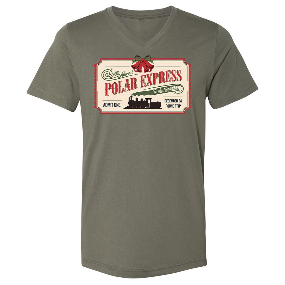Polar Express Ticket - Military Green - 10