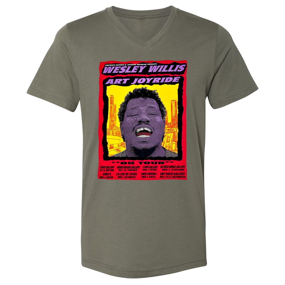 WESLEY WILLIS - ART JOYRIDE - Military Green - 10