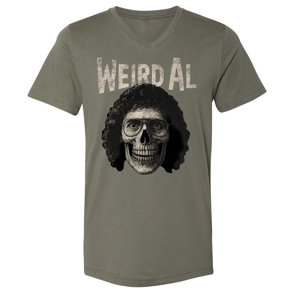 Unisex V-Neck T-Shirt - CL8LVT96 - Military Green - 10