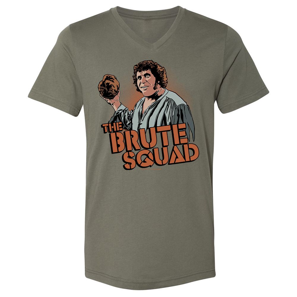 Unisex V-Neck T-Shirt - FZWAHGGE - Military Green - 10