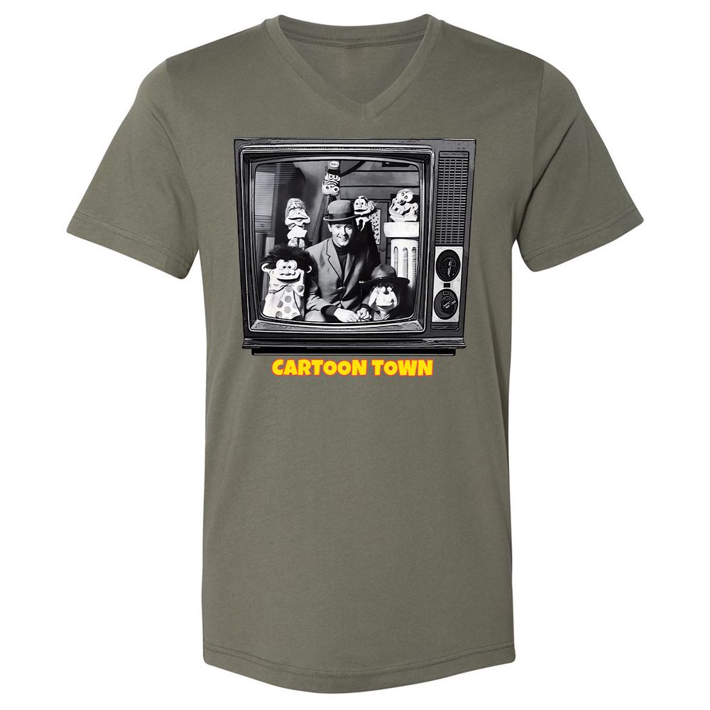 Cartoon Town - Military Green - 10