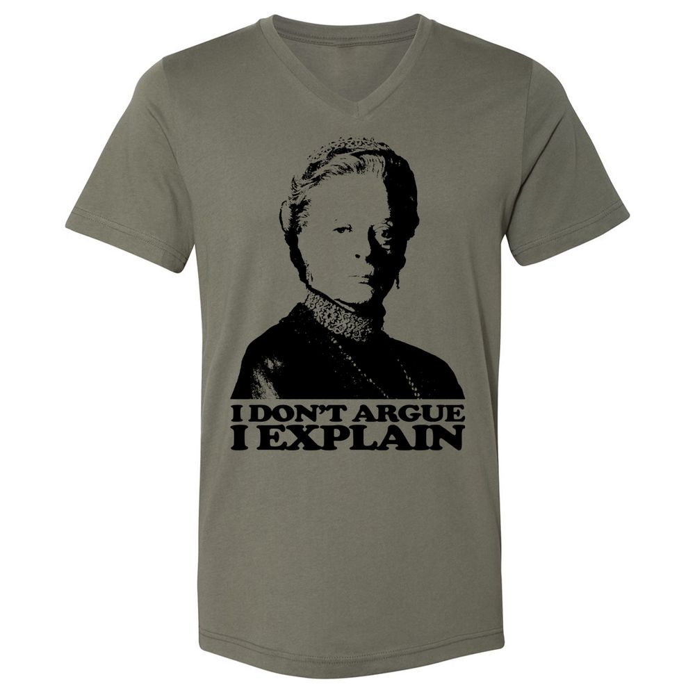 Unisex V-Neck T-Shirt - J3E991WP - Military Green - 10