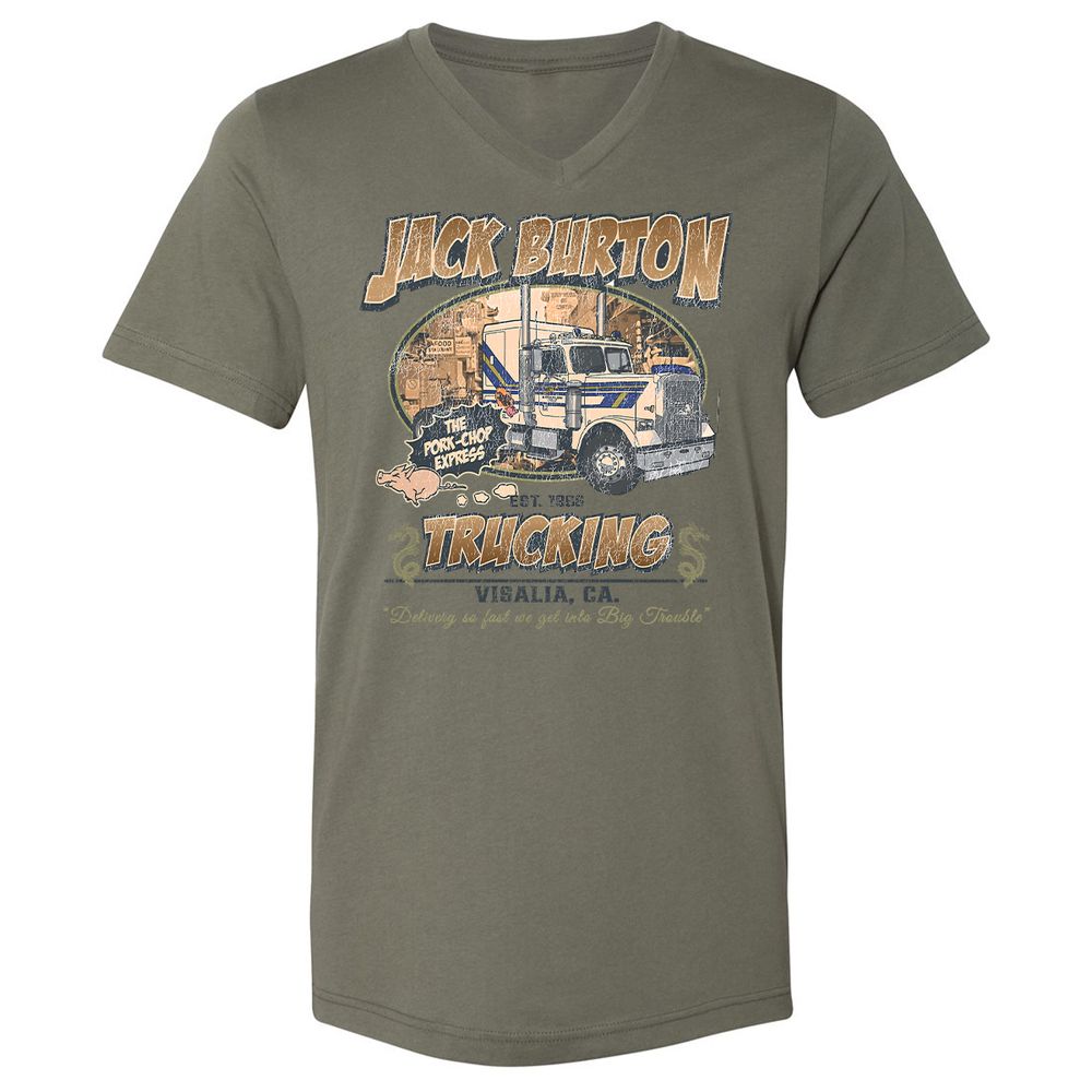 Big Trouble Trucking Company - Military Green - 10