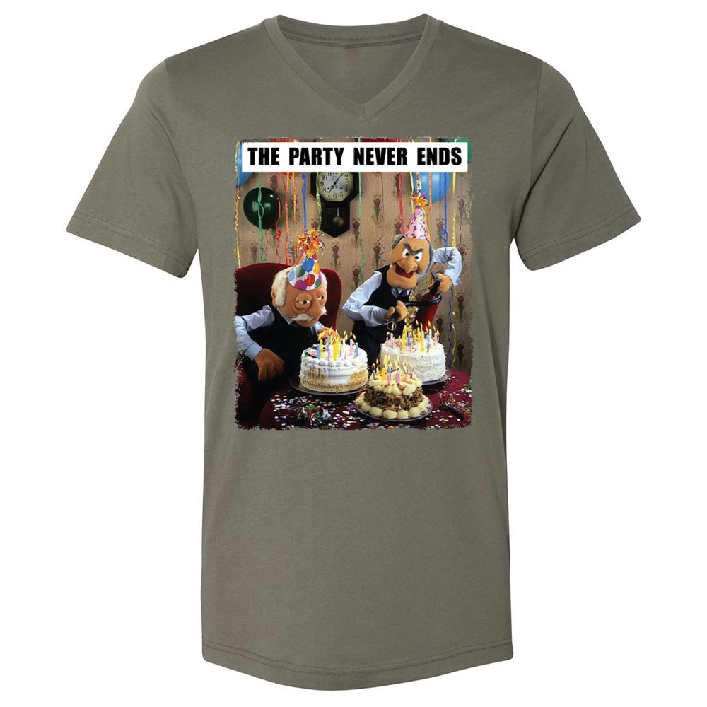 Party never ends - Military Green - 10