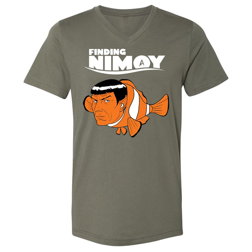 Unisex V-Neck T-Shirt - 3S12RJ3G - Military Green - 10