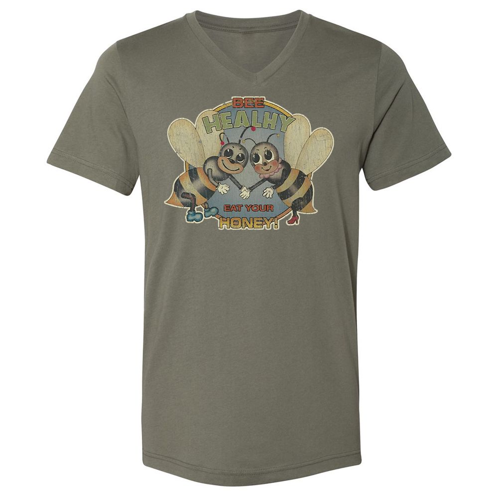 Bee Healthy Eat Your Honey - Military Green - 10
