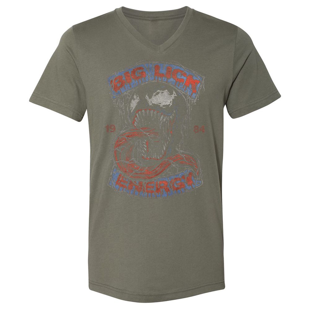 Unisex V-Neck T-Shirt - JACVDJXU - Military Green - 10