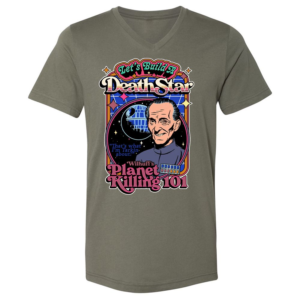 Unisex V-Neck T-Shirt - J1694VJK - Military Green - 10