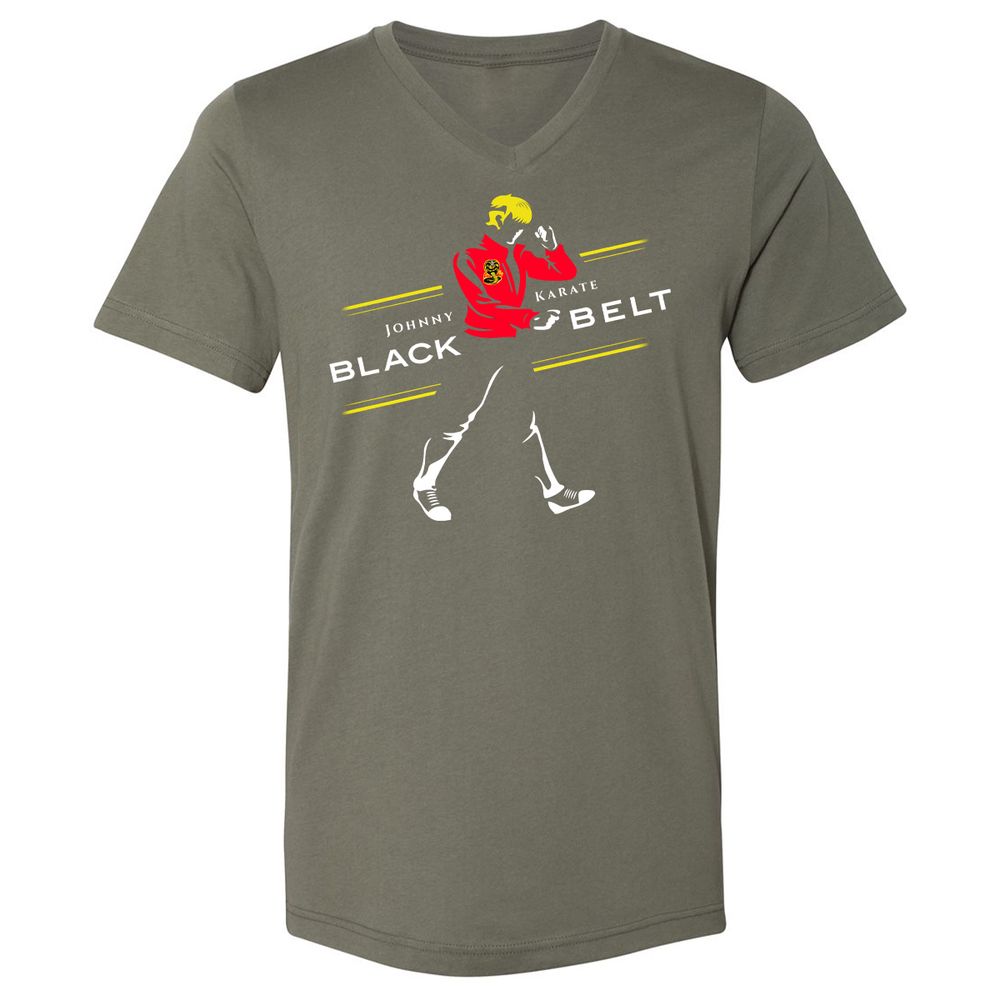 Unisex V-Neck T-Shirt - SC6GEA74 - Military Green - 10