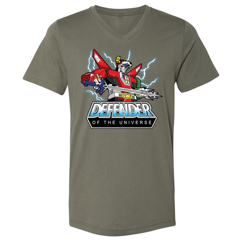Unisex V-Neck T-Shirt - 2M9Z5RTC - Military Green - 10