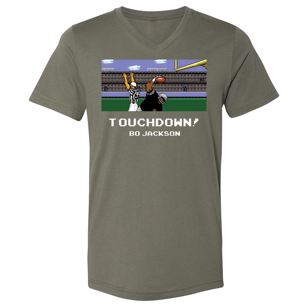 Unisex V-Neck T-Shirt - K492EKGL - Military Green - 10