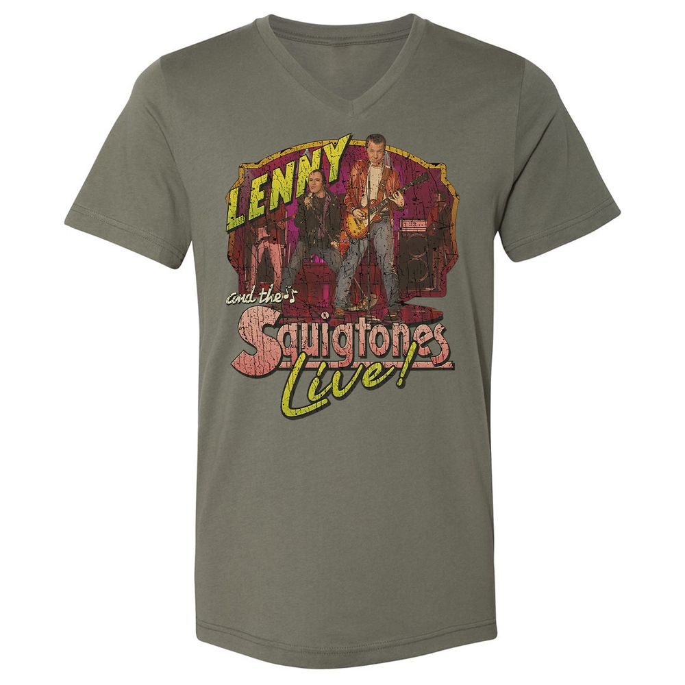 Unisex V-Neck T-Shirt - NHA53SFR - Military Green - 10