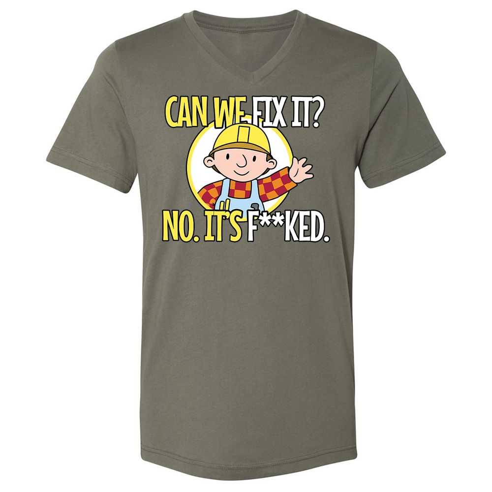 Can We Fix It - Military Green - 10