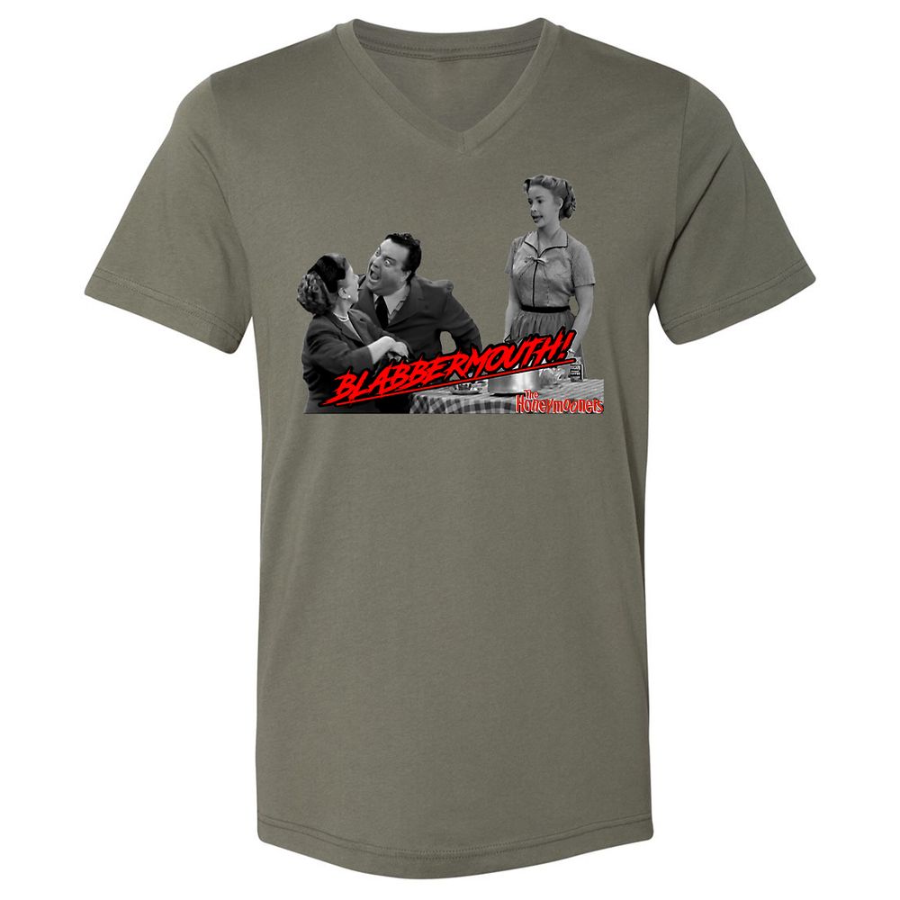 Unisex V-Neck T-Shirt - SEV29JN2 - Military Green - 10