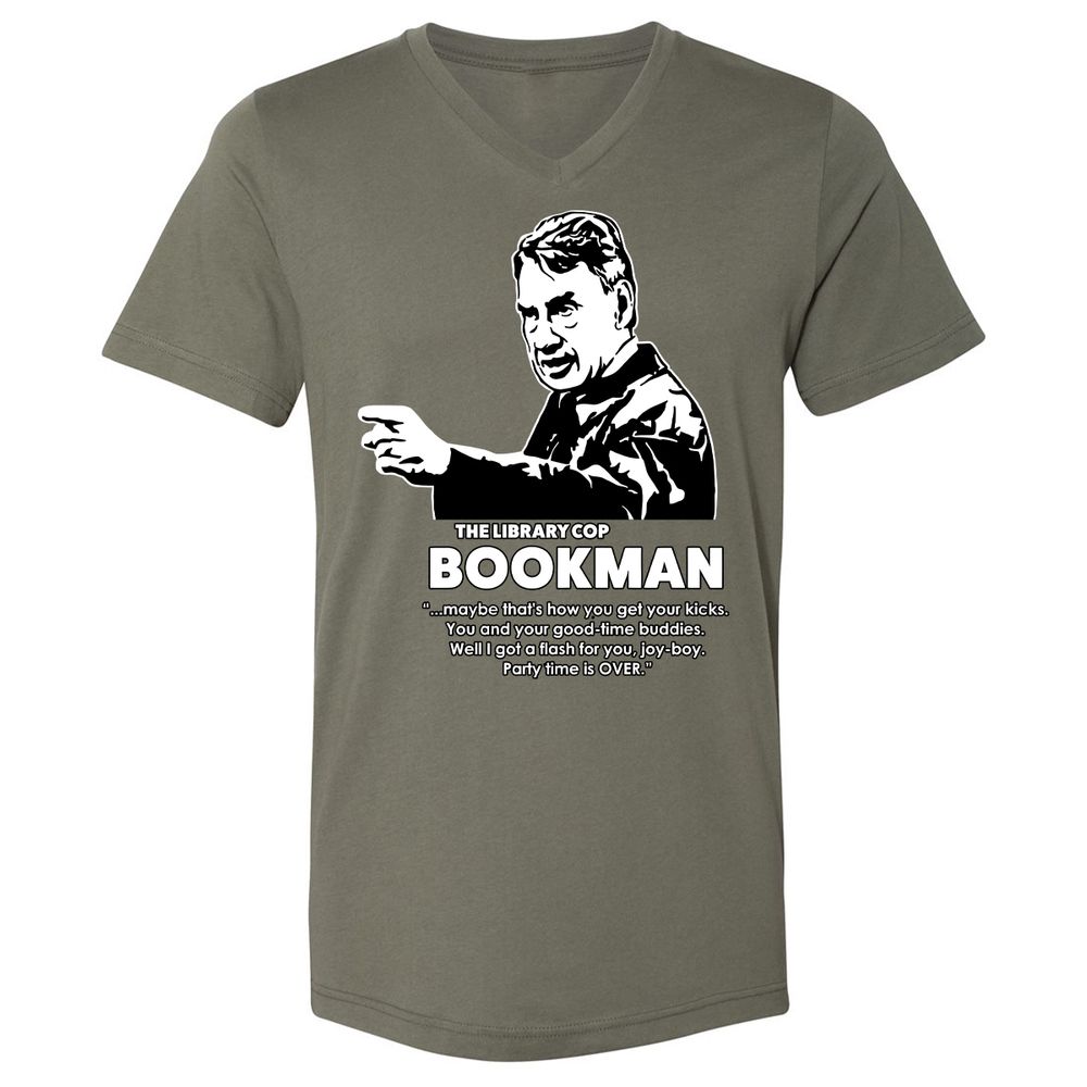 Unisex V-Neck T-Shirt - CZ53CECR - Military Green - 10