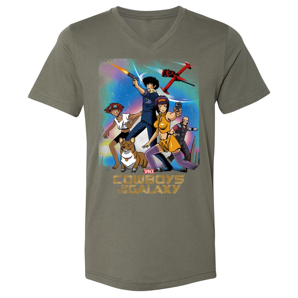 Unisex V-Neck T-Shirt - X413A22L - Military Green - 10