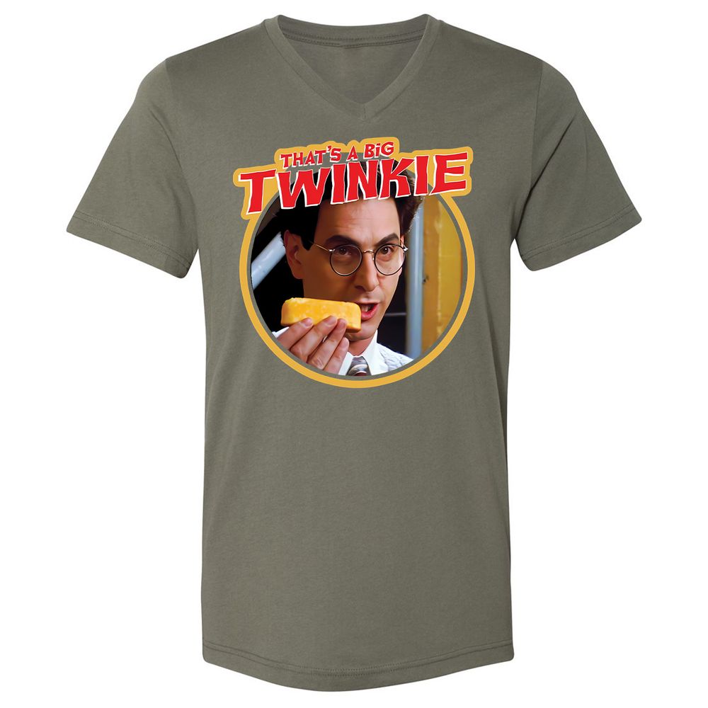 Unisex V-Neck T-Shirt - HD5E2XY5 - Military Green - 10
