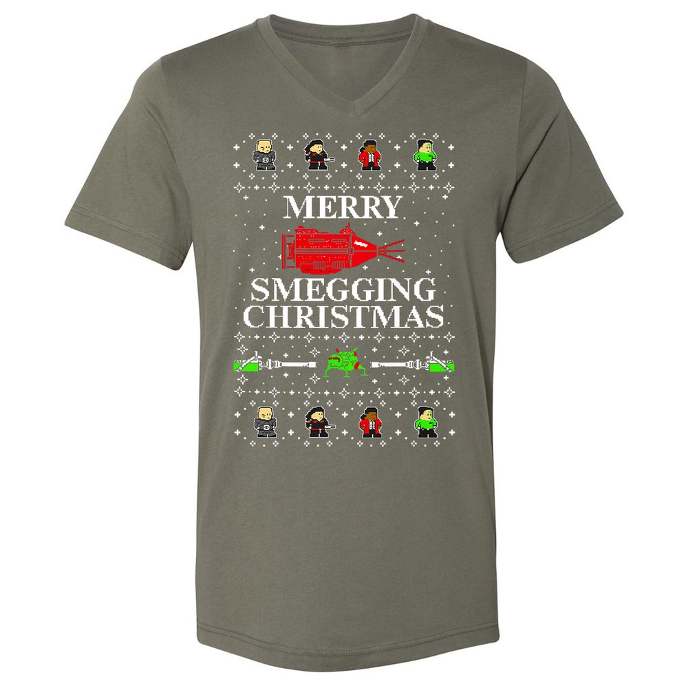 Unisex V-Neck T-Shirt - SM25S38G - Military Green - 10