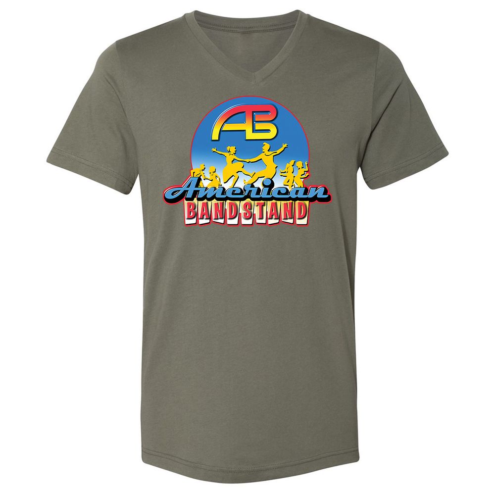 Unisex V-Neck T-Shirt - GDMN6TPM - Military Green - 10