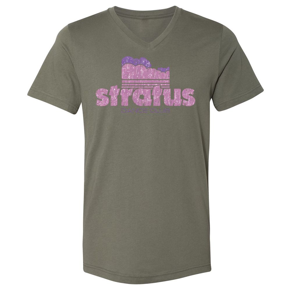 Unisex V-Neck T-Shirt - 8HDRFAG9 - Military Green - 10