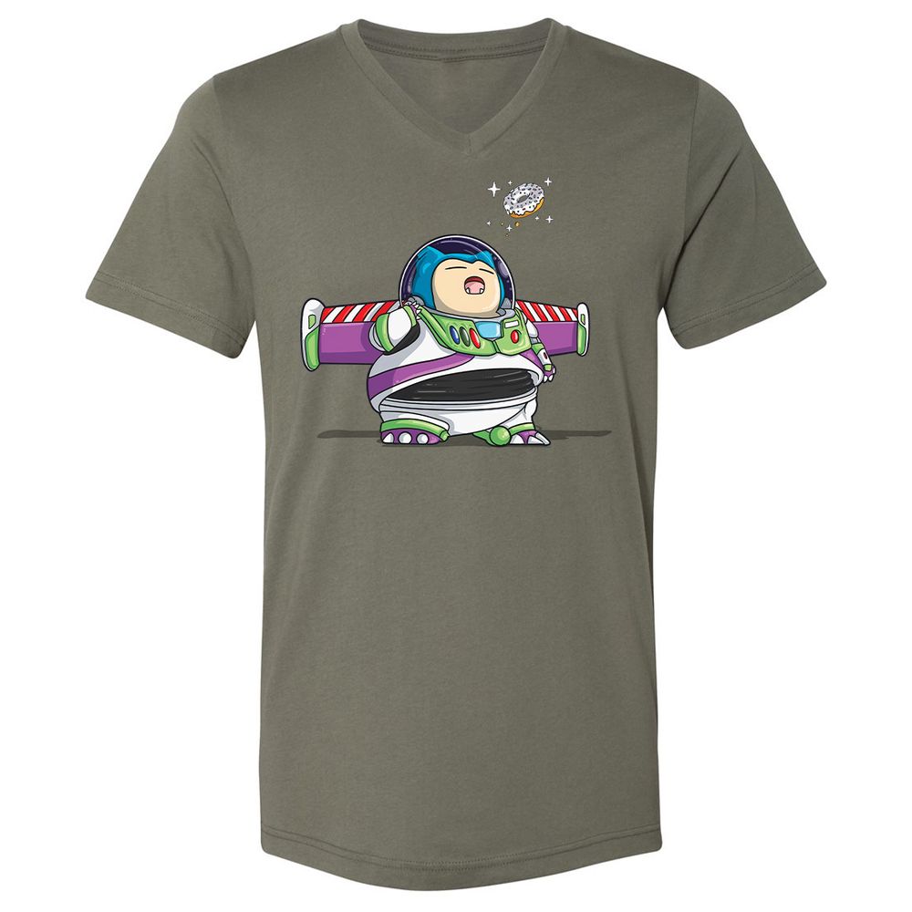 Unisex V-Neck T-Shirt - 7TVS7RMW - Military Green - 10