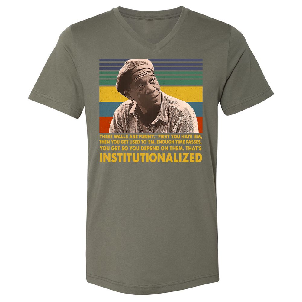 Unisex V-Neck T-Shirt - VDG36S2P - Military Green - 10