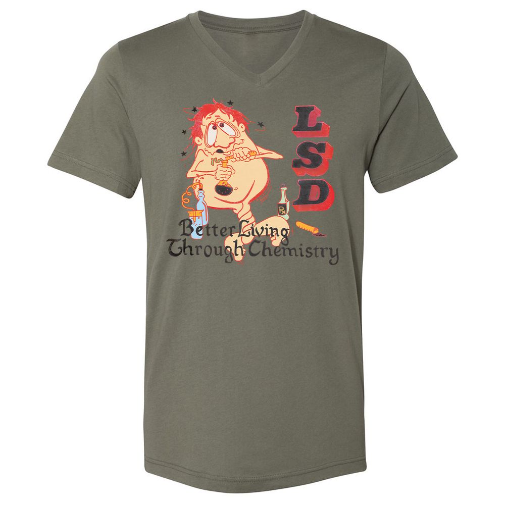 LSD Better Living Through Chemistry - Military Green - 10