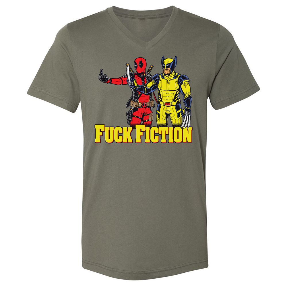 Unisex V-Neck T-Shirt - YHZ21554 - Military Green - 10