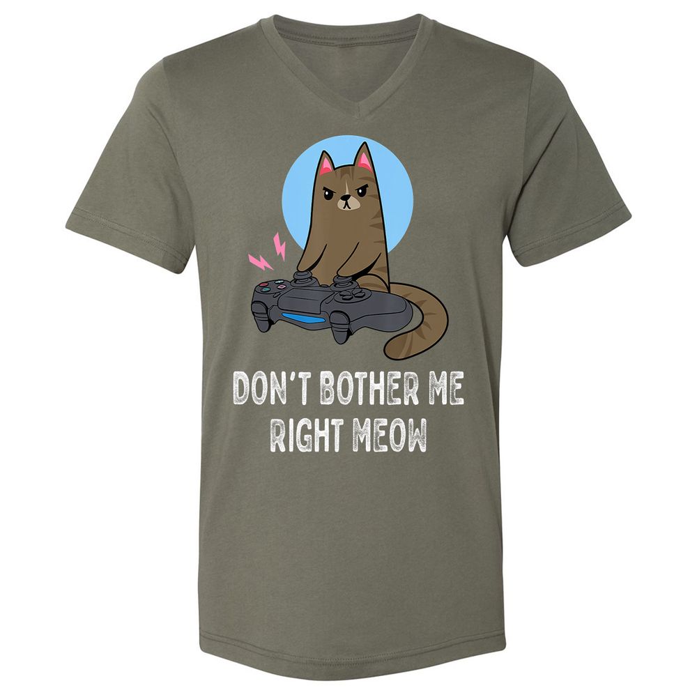 Unisex V-Neck T-Shirt - 3VPUNY5S - Military Green - 10