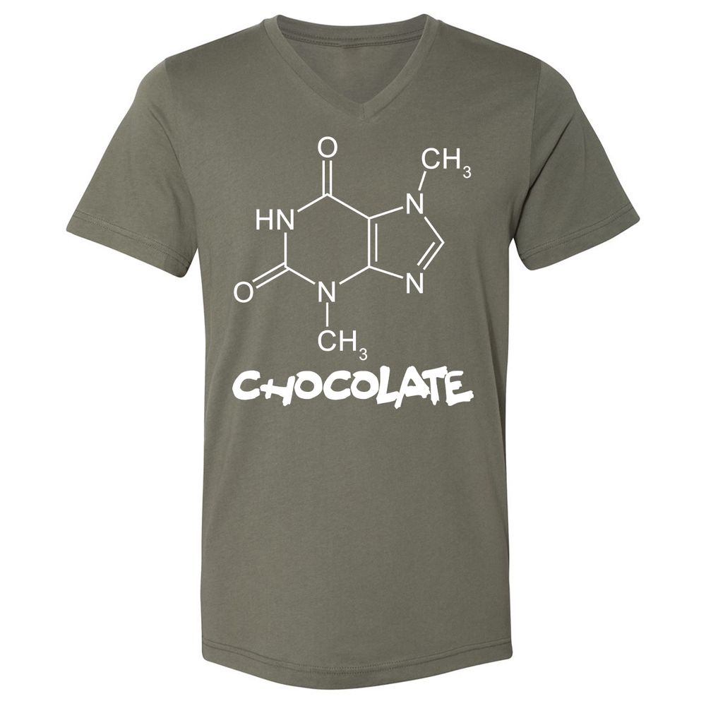Unisex V-Neck T-Shirt - HFP838JP - Military Green - 10