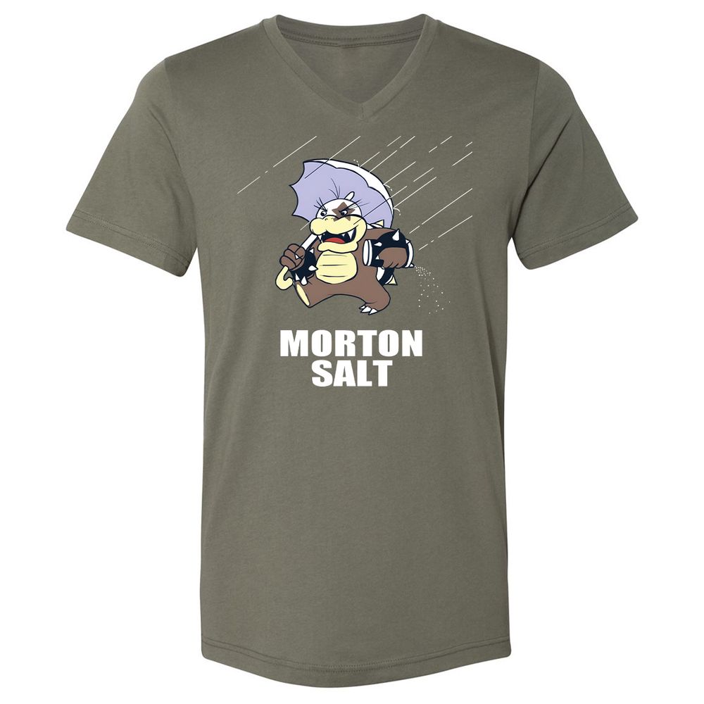 Unisex V-Neck T-Shirt - HW4VAVHD - Military Green - 10