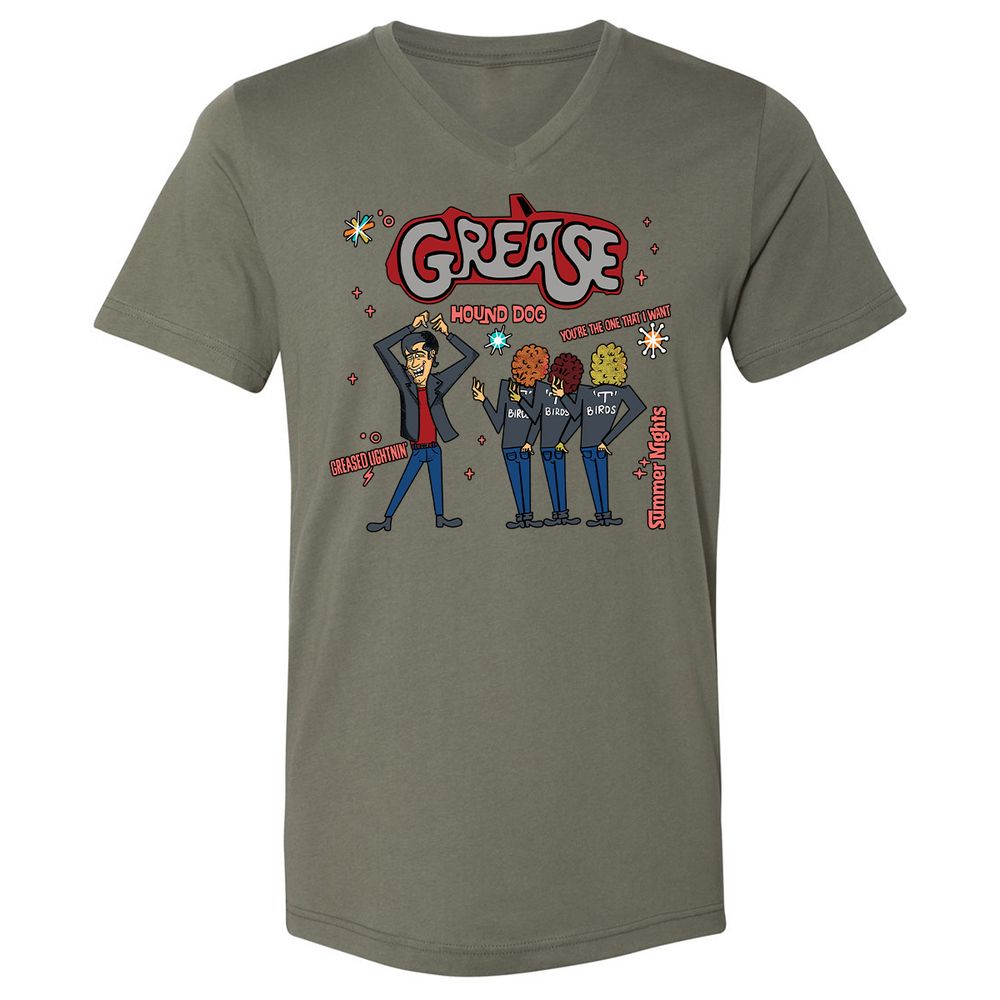 Grease Musical - Military Green - 10
