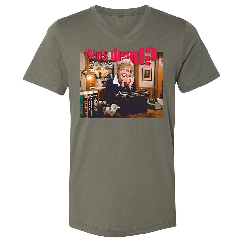 Unisex V-Neck T-Shirt - UB5ENW4S - Military Green - 10