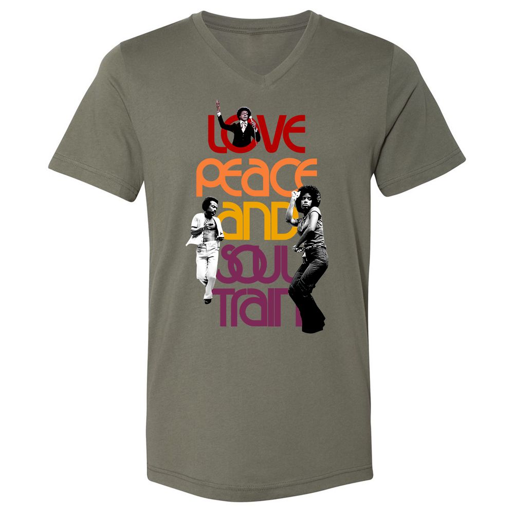 Unisex V-Neck T-Shirt - VNL533L2 - Military Green - 10
