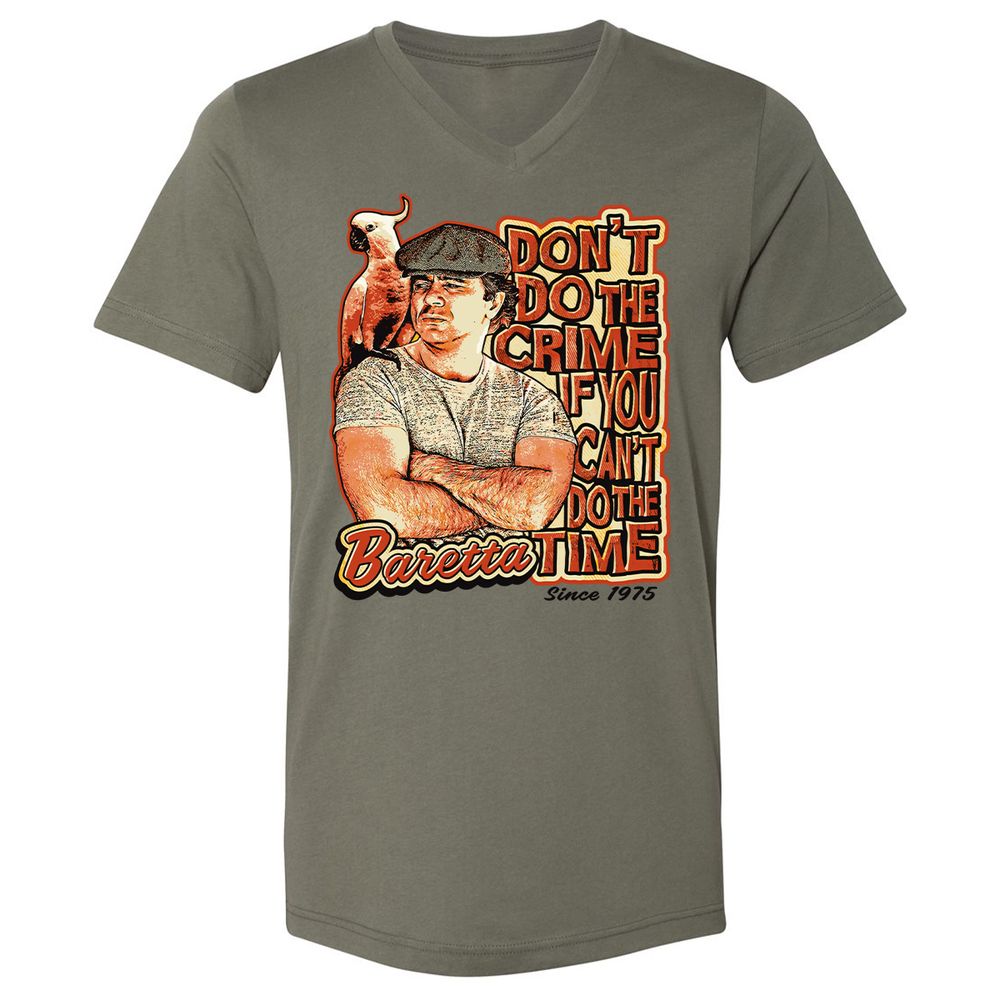 Unisex V-Neck T-Shirt - RZCLDQHH - Military Green - 10