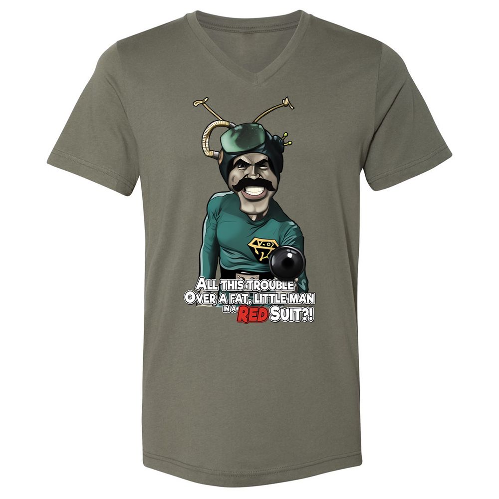 Fatman with red suit - Military Green - 10