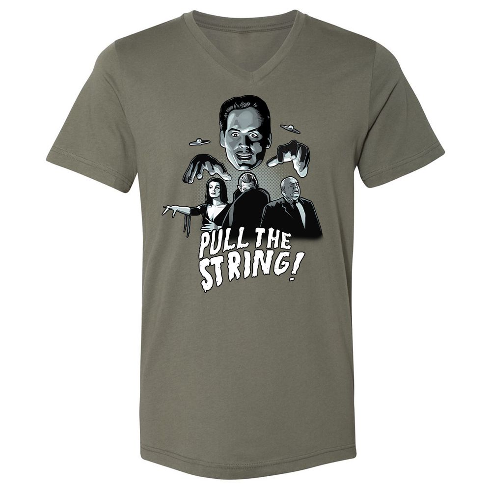 Unisex V-Neck T-Shirt - EHDHV3SY - Military Green - 10