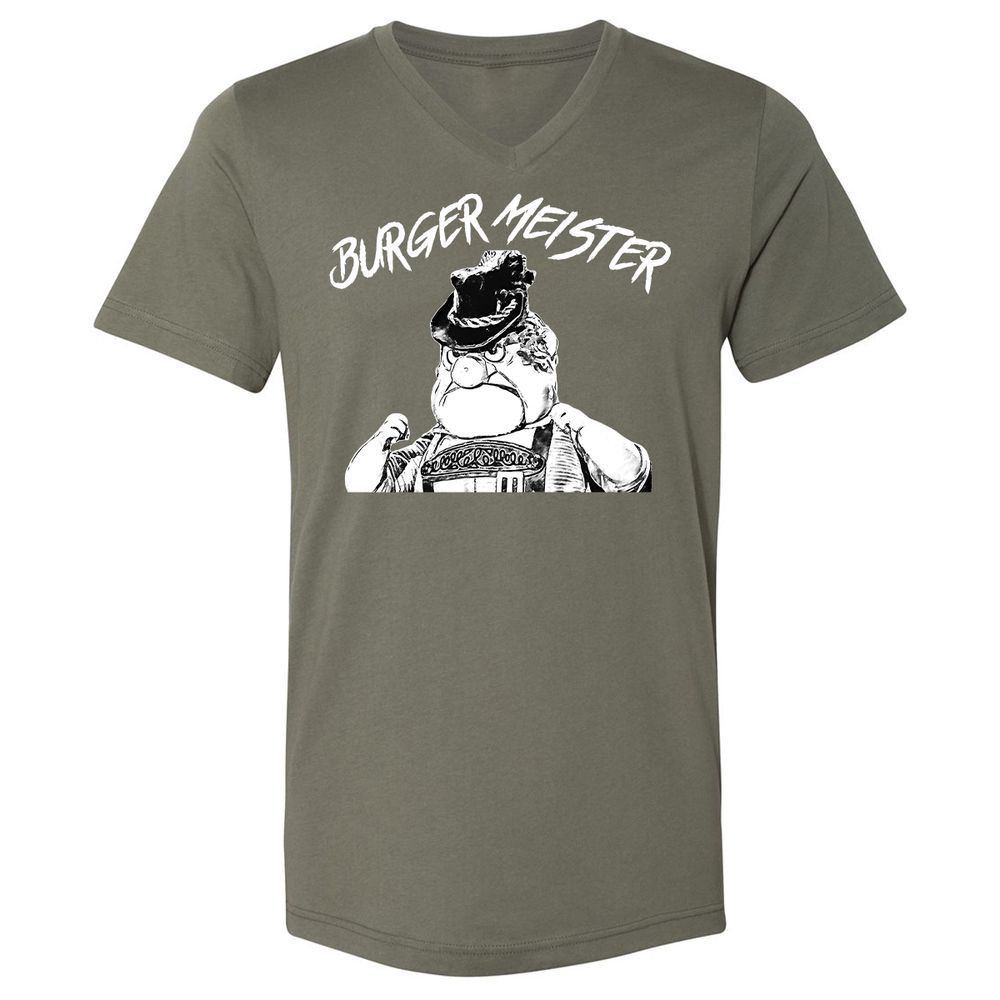 Unisex V-Neck T-Shirt - A1SYCWE1 - Military Green - 10