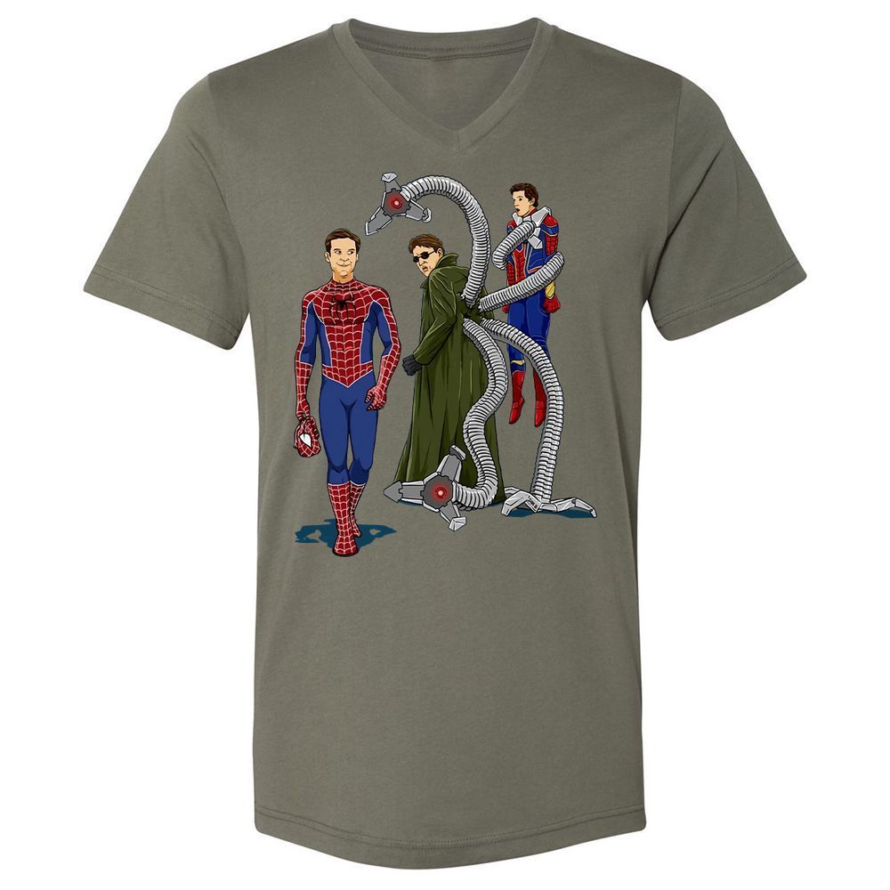 Unisex V-Neck T-Shirt - DA53274B - Military Green - 10