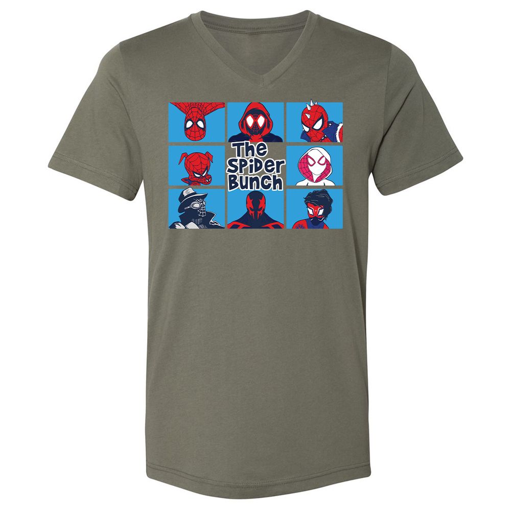 Unisex V-Neck T-Shirt - WPMMG1TW - Military Green - 10