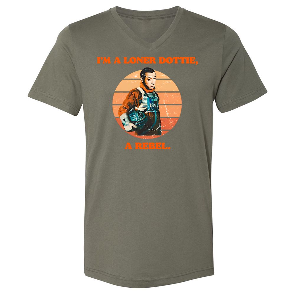 I'm a loner dottie a rebel - Military Green - 10