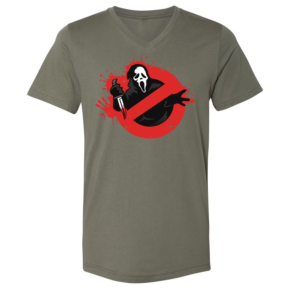 Unisex V-Neck T-Shirt - 1RHA2SAD - Military Green - 10