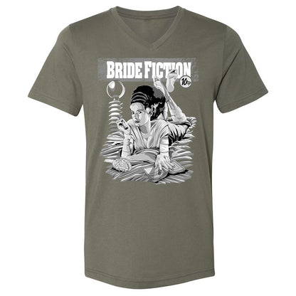 Unisex V-Neck T-Shirt - 733FYL3C - Military Green - 10