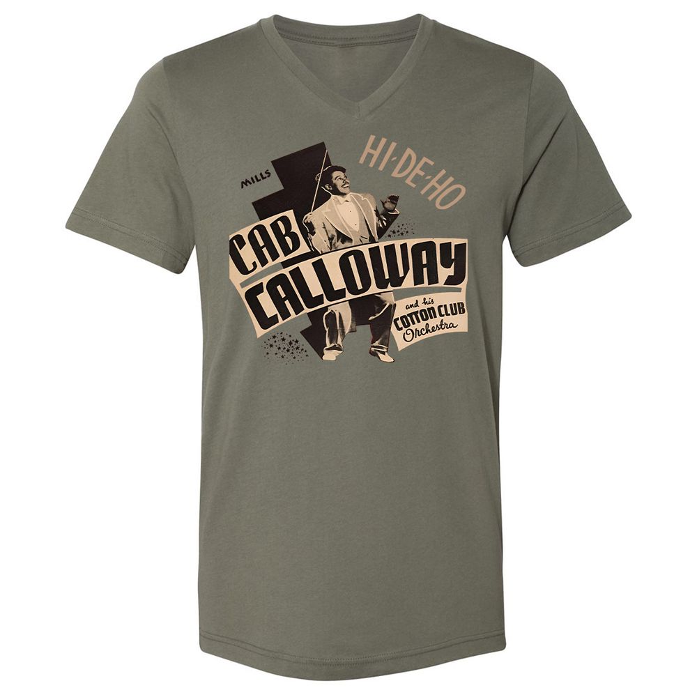 Unisex V-Neck T-Shirt - Z2LN933K - Military Green - 10