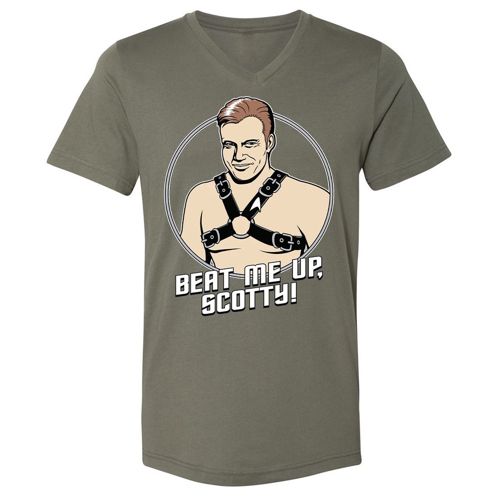 Unisex V-Neck T-Shirt - HBNGHY1G - Military Green - 10