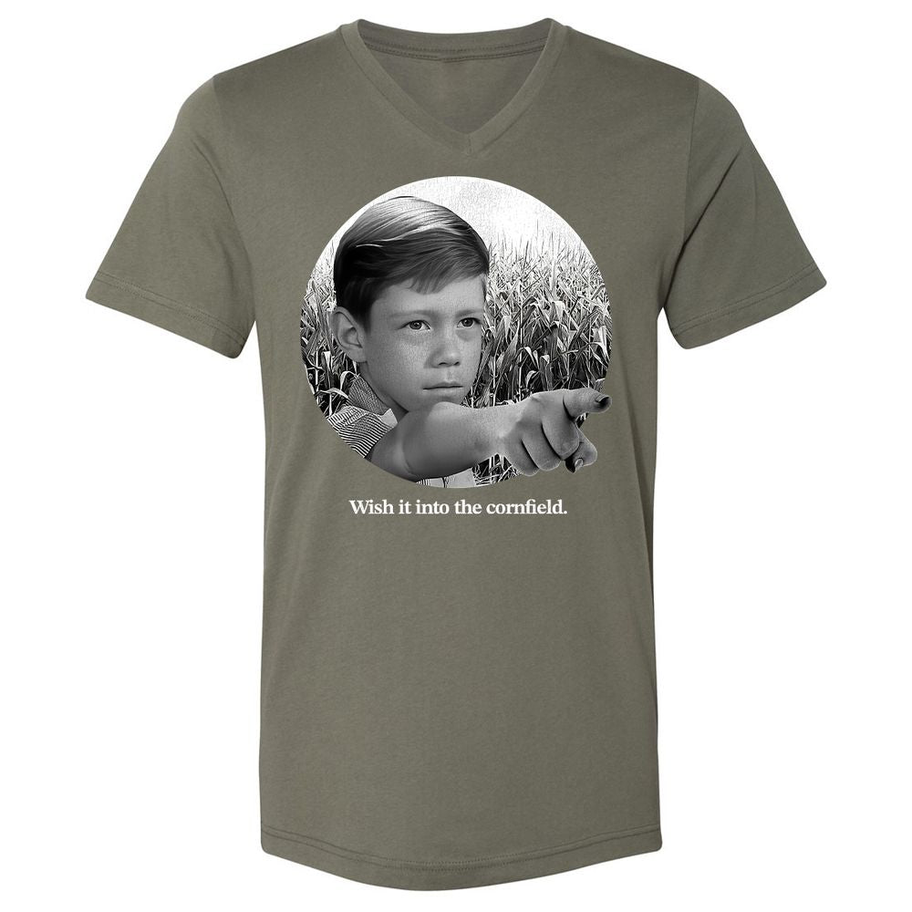 Wish It Into The Cornfield - Military Green - 10